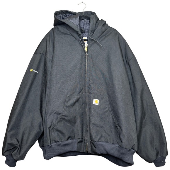 Carhartt Other - Carhartt Yukon Extremes Insulated Hooded Jacket Mens 5XL Regular J133 Full Zip